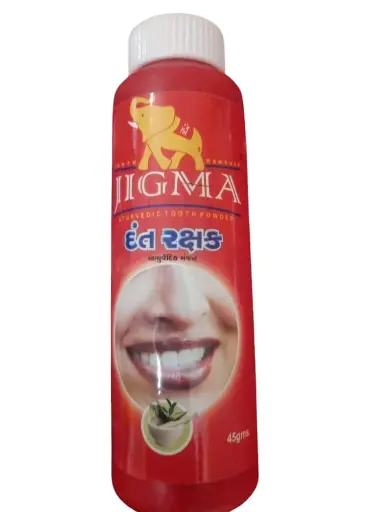"Jigma Dantrakshak – Ayurvedic Herbal Tooth Powder"